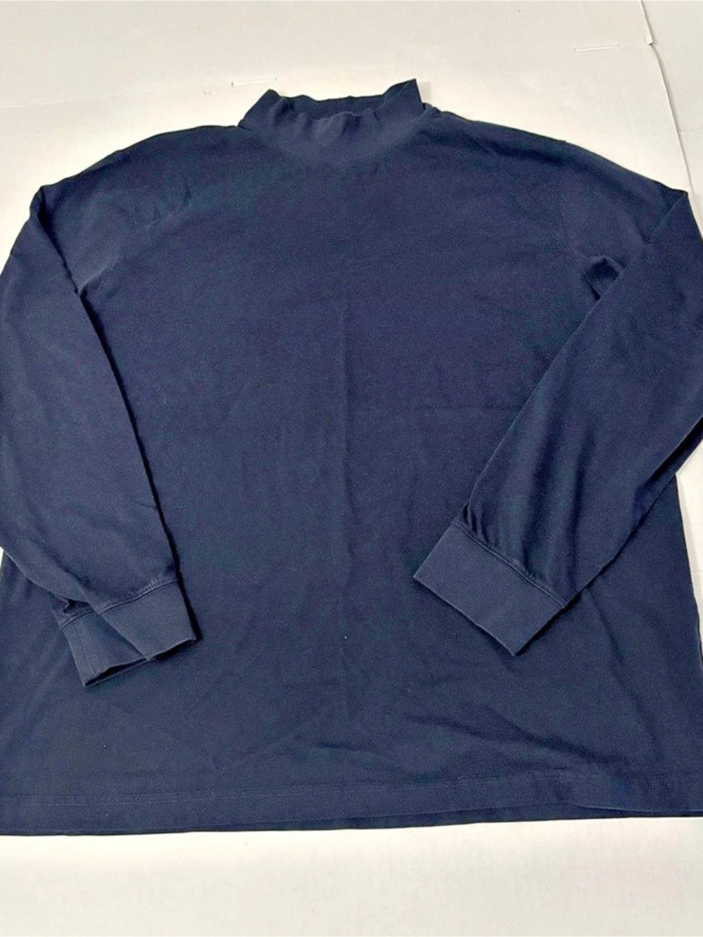 LL.Bean Men's Mockneck Shirt Size L